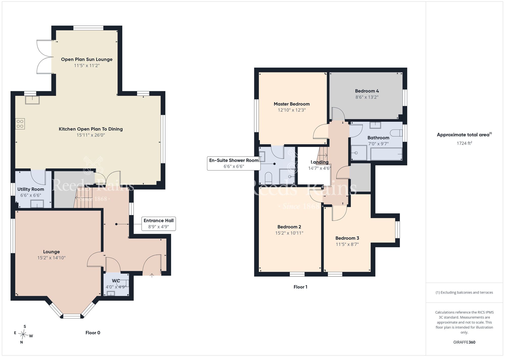 Floorplan of 4 bedroom Detached House for sale, Bashford Park Road, Carrickfergus, County Antrim, BT38