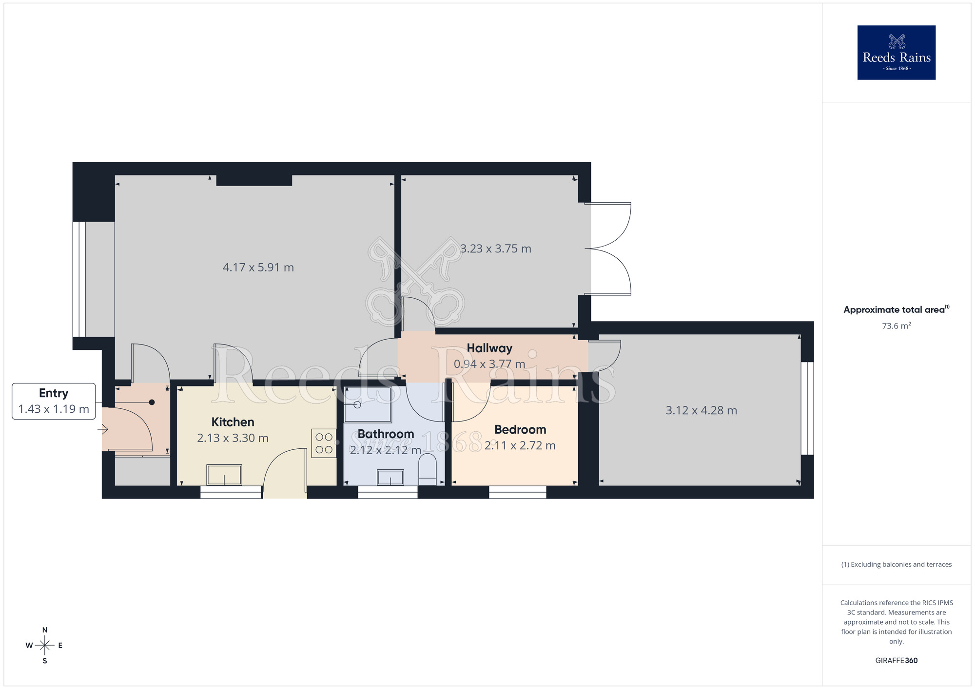 Floorplan of 3 bedroom Detached Bungalow for sale, Hemsby Road, Castleford, West Yorkshire, WF10
