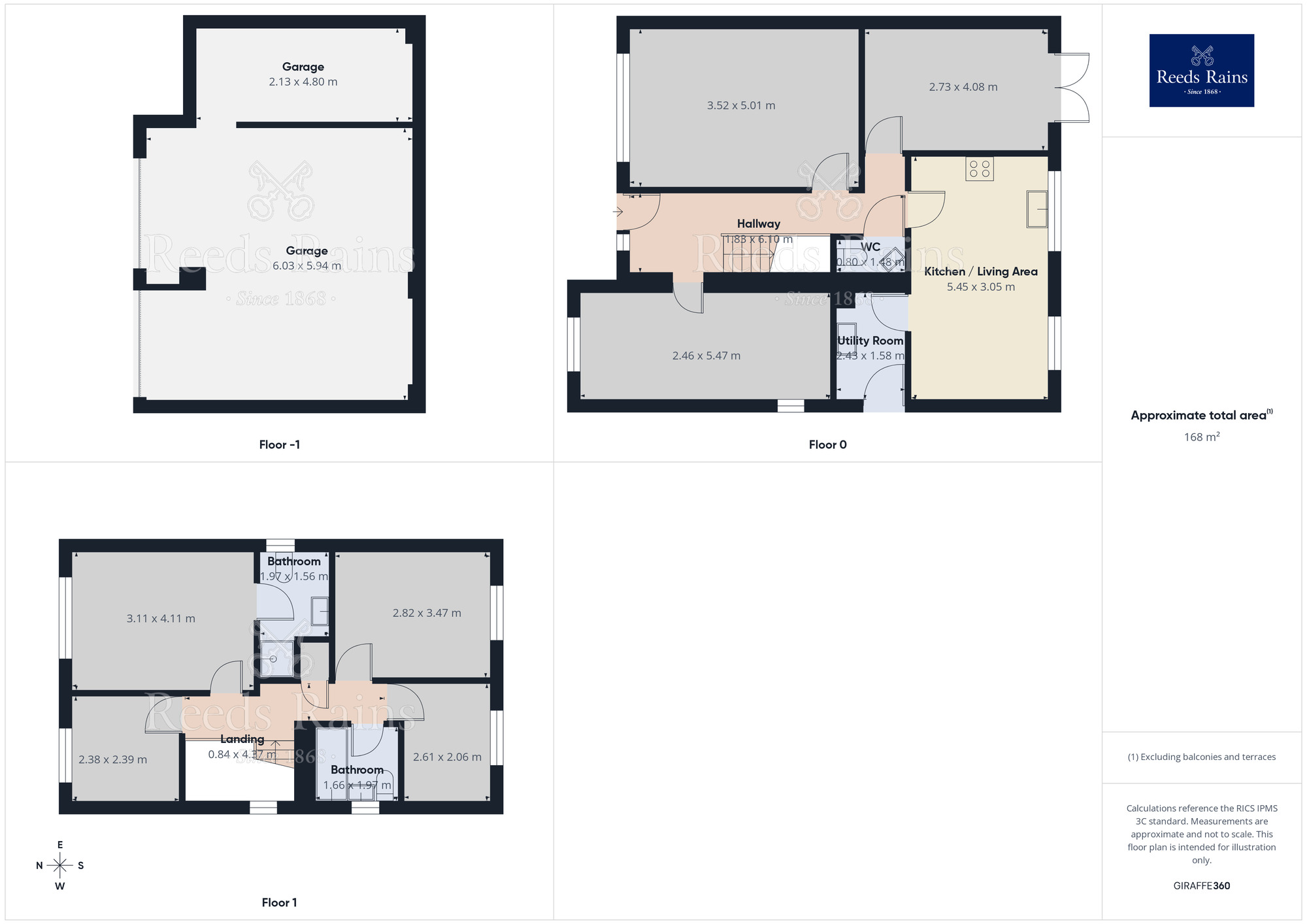Floorplan of 4 bedroom Detached House for sale, Wood Lane, Castleford, West Yorkshire, WF10