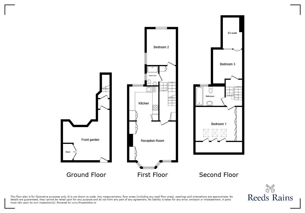 Floorplan of 3 bedroom Flat for sale, Medusa Road, London, SE6