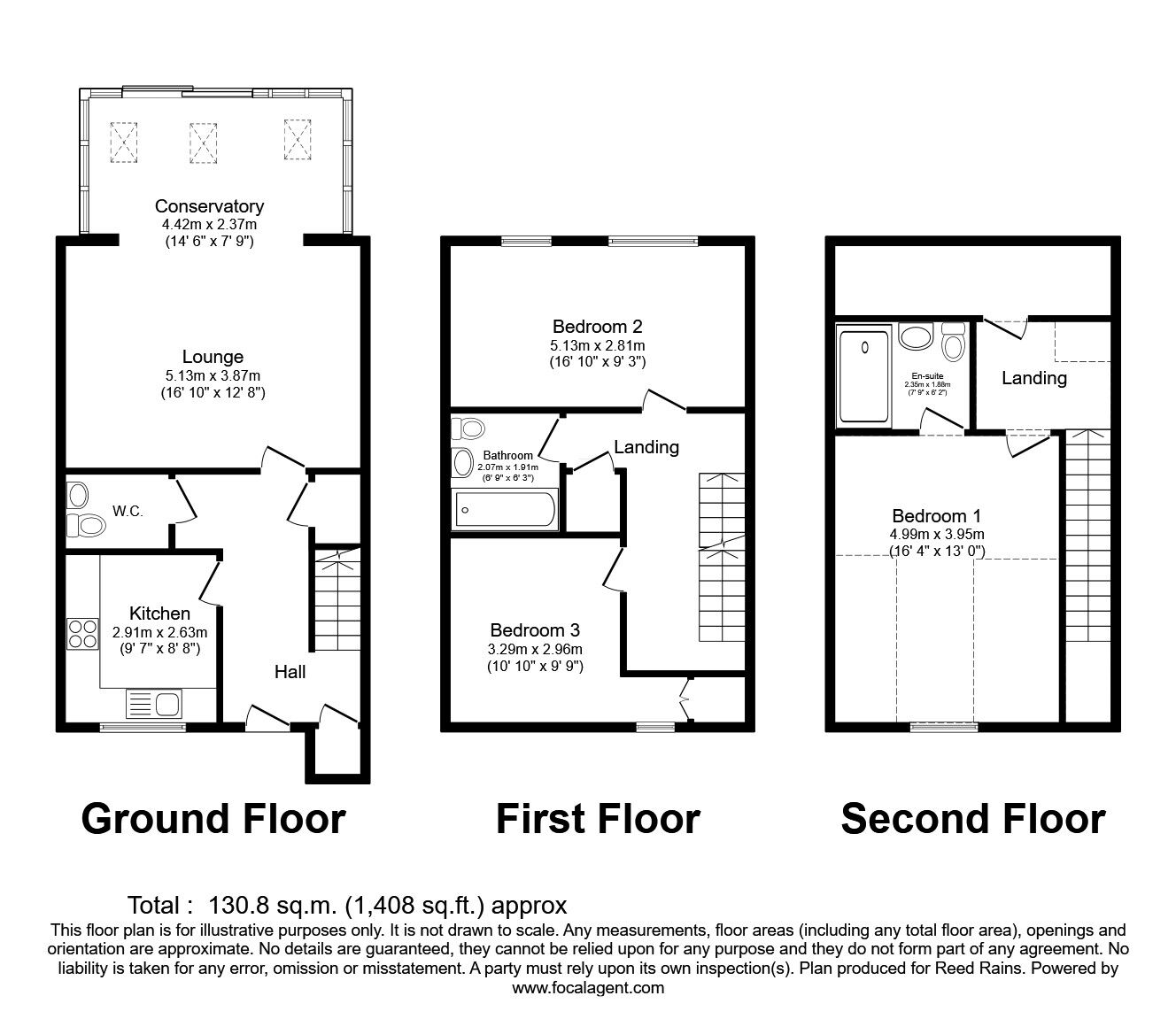 3 bedroom Mid Terrace House for sale, Barnes Way, Cheadle, SK8 £460,000