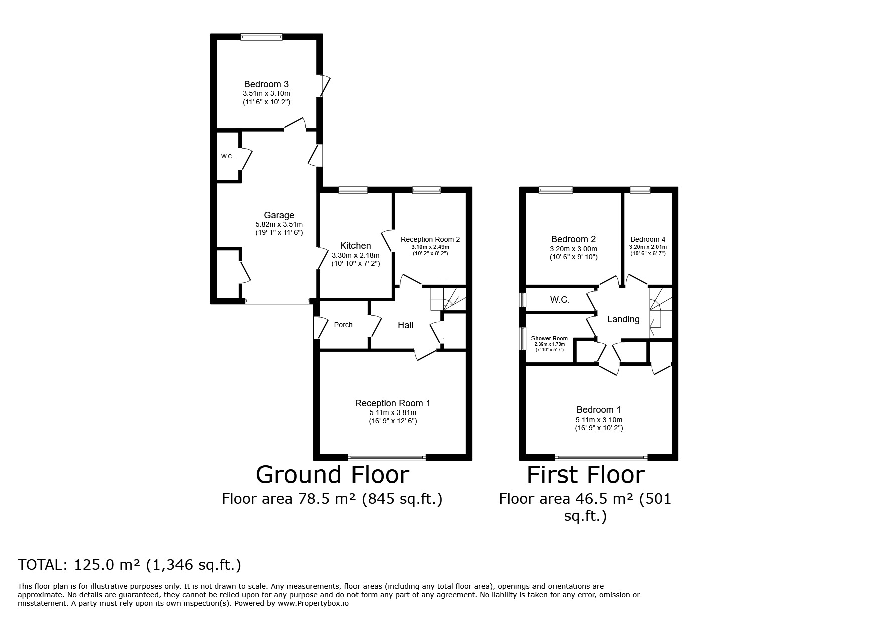 Floorplan of 4 bedroom Detached House for sale, Ogden Road, Bramhall, Greater Manchester, SK7