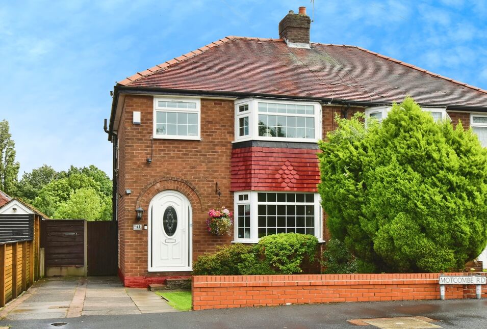Main image of 3 bedroom Semi Detached House for sale, Motcombe Road, Heald Green, Greater Manchester, SK8