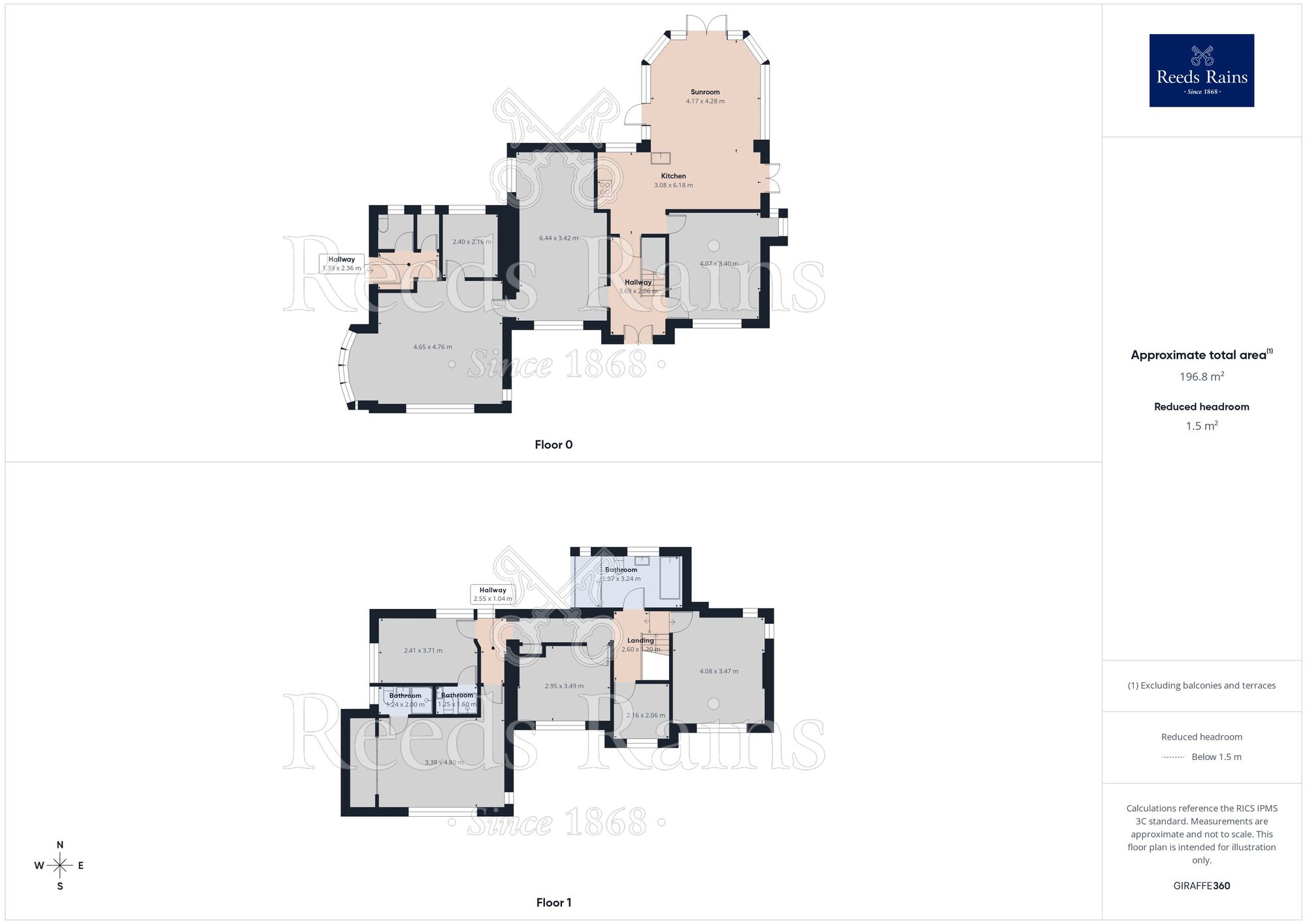 Floorplan of 5 bedroom Detached House for sale, Chester Road, Poynton, Cheshire, SK12