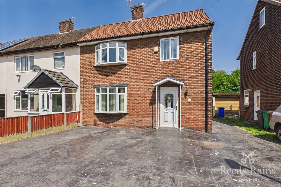 Main image of 3 bedroom End Terrace House for sale, Hallwood Road, Manchester, Greater Manchester, M23
