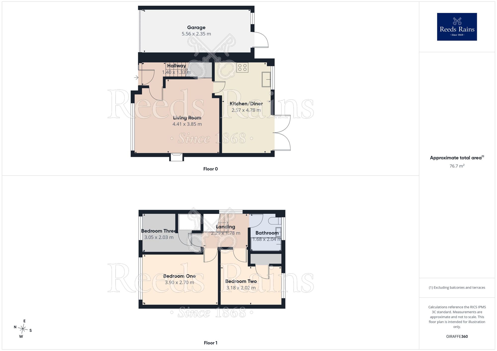 Floorplan of 3 bedroom Semi Detached House for sale, High Meadow, Cheadle Hulme, Greater Manchester, SK8