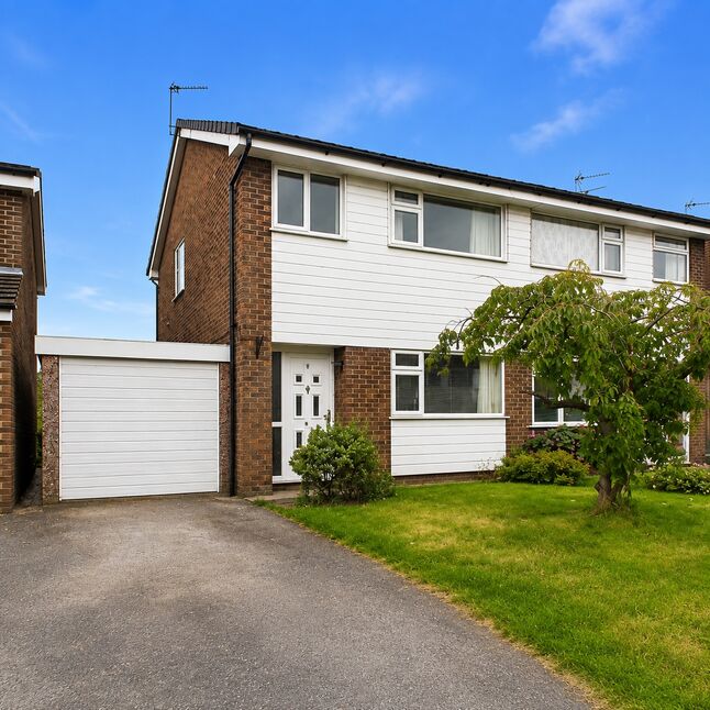 Main image of 3 bedroom Semi Detached House for sale, High Meadow, Cheadle Hulme, Greater Manchester, SK8