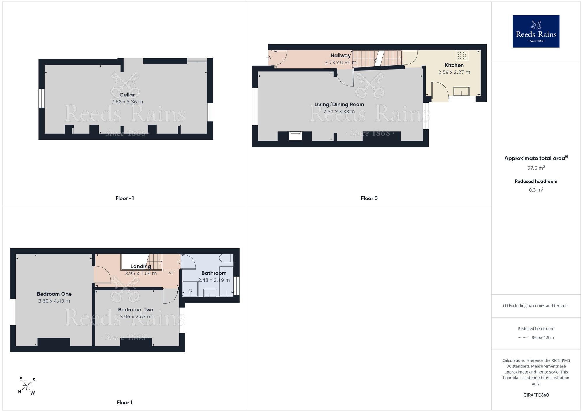 Floorplan of 2 bedroom House for sale, Ernest Street, Cheadle, Greater Manchester, SK8