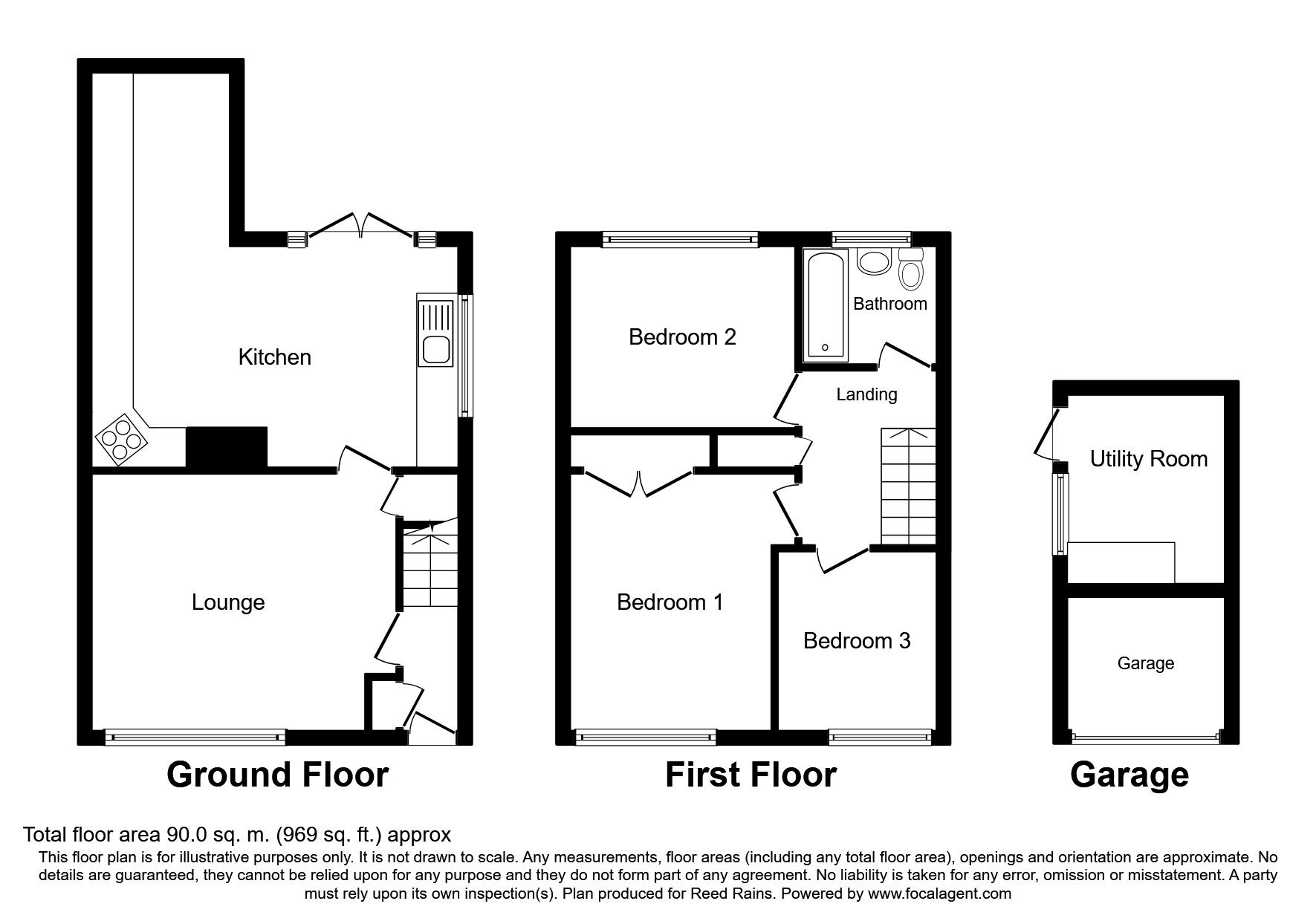 3 bedroom Mid Terrace House for sale, Byron Court, Newcastle upon Tyne