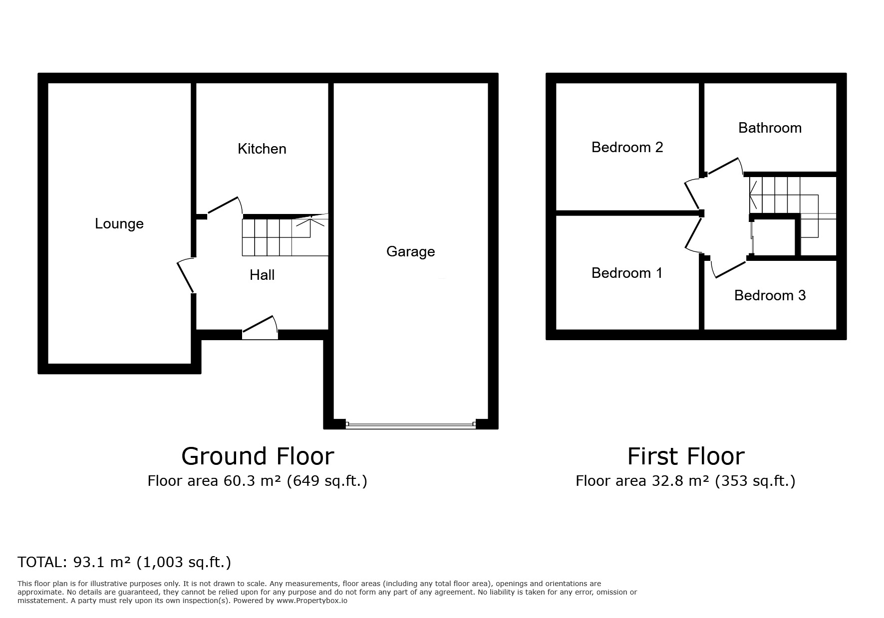 Floorplan of 3 bedroom Semi Detached House for sale, Silver Lonnen, Newcastle upon Tyne, Tyne and Wear, NE5