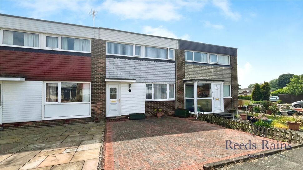 Main image of 3 bedroom Mid Terrace House for sale, Clifton Walk, Newcastle upon Tyne, Tyne and Wear, NE5