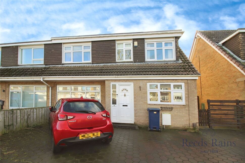 Main image of 4 bedroom Mid Terrace House for sale, Histon Court, Newcastle upon Tyne, Tyne and Wear, NE5