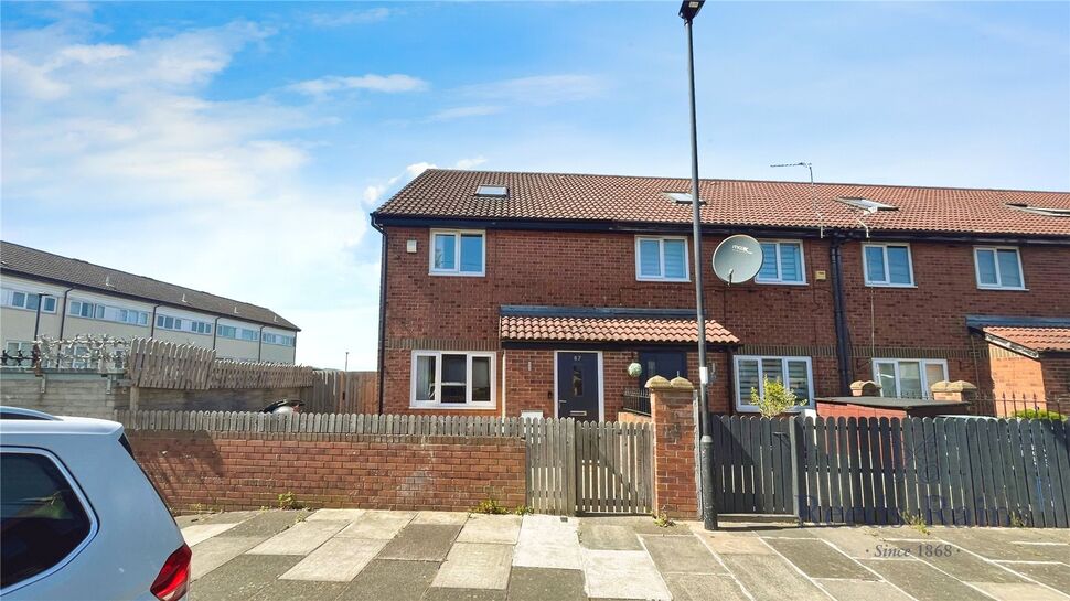 Main image of 4 bedroom End Terrace House for sale, St. Cuthberts Road, Newcastle upon Tyne, Tyne and Wear, NE5