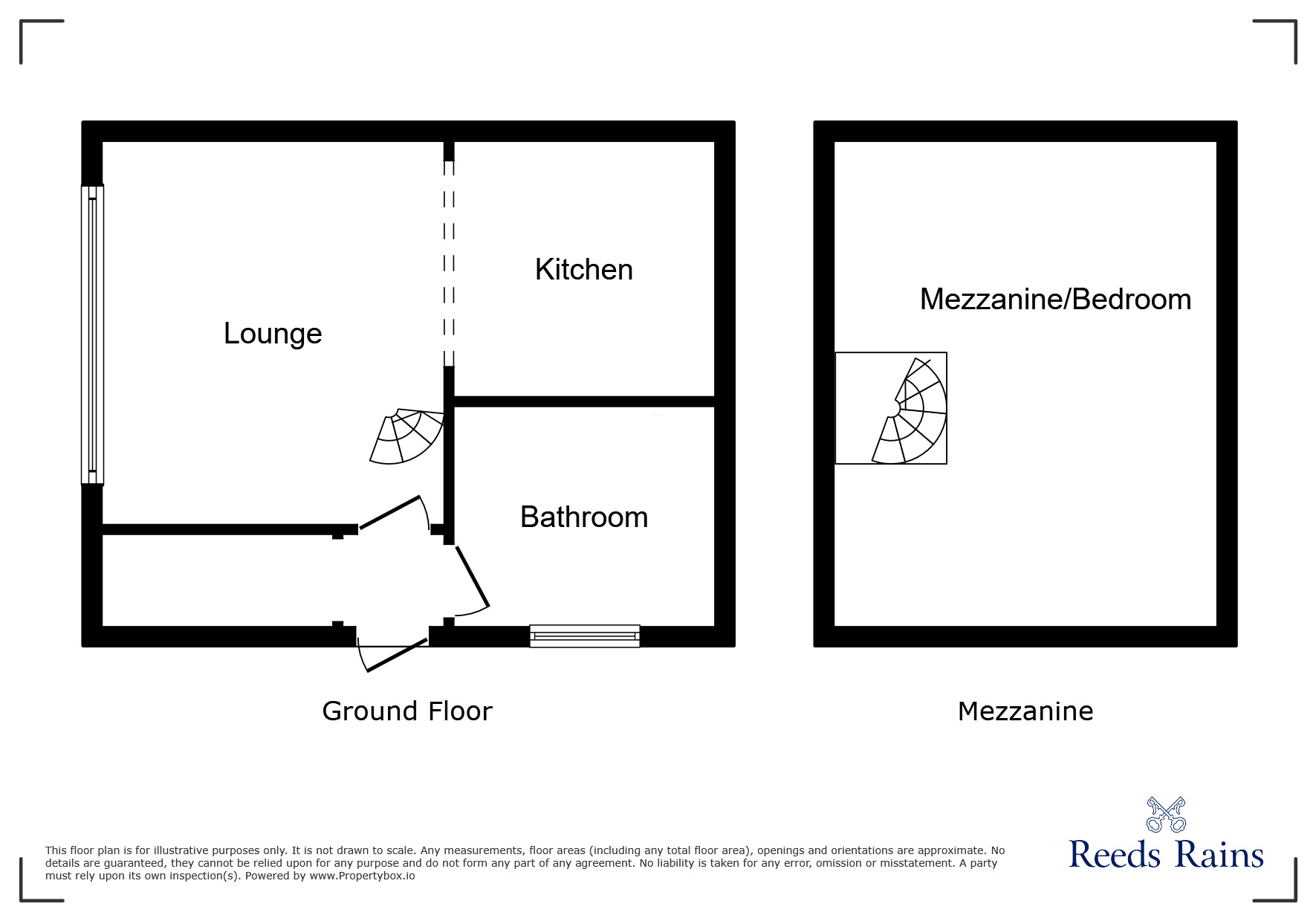 Floorplan of 1 bedroom Semi Detached Bungalow for sale, Marsham Close, Newcastle upon Tyne, Tyne and Wear, NE15