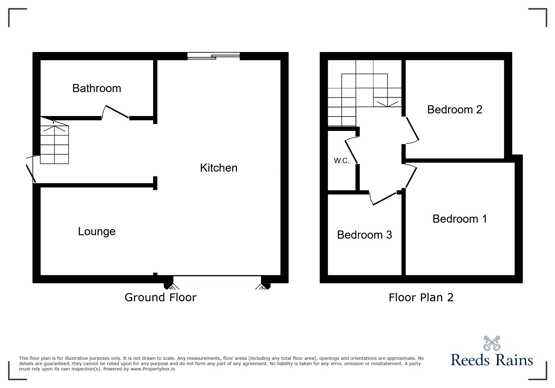 Floorplan of 3 bedroom Detached House for sale, Morwick Place, Newcastle upon Tyne, Tyne and Wear, NE5