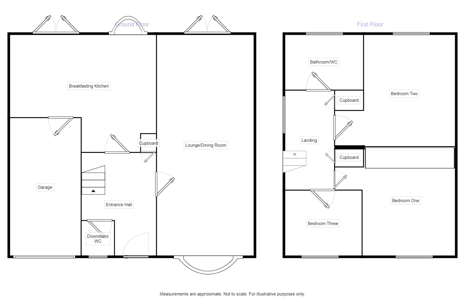 Floorplan of 3 bedroom Semi Detached House to rent, Jasmin Avenue, Newcastle upon Tyne, Tyne and Wear, NE5