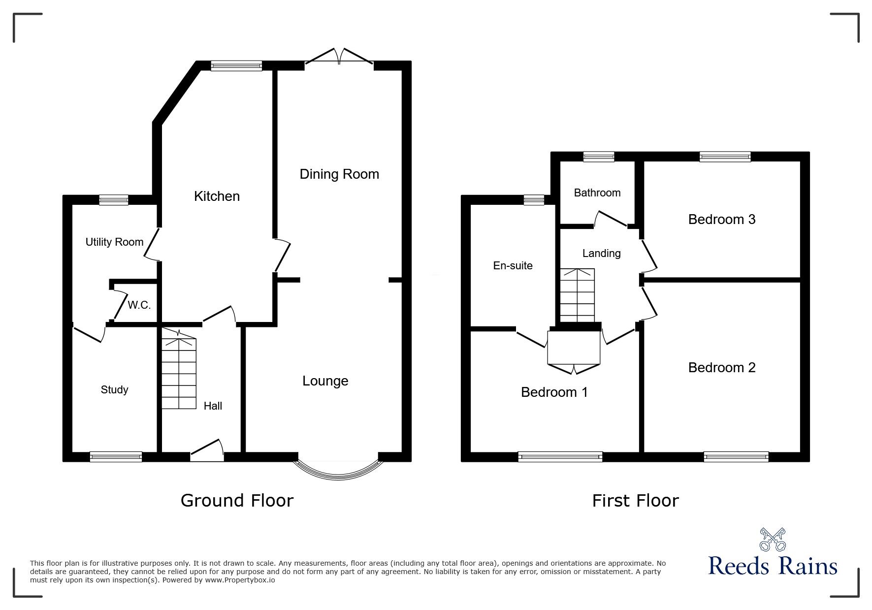 Floorplan of 3 bedroom Semi Detached House for sale, Medburn Road, Newcastle upon Tyne, Tyne and Wear, NE15