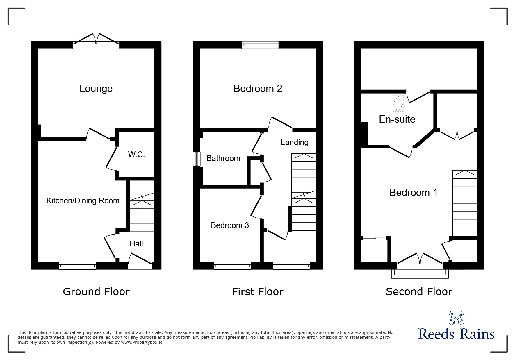 Floorplan of Property to rent, Wayside, Newcastle upon Tyne, Tyne and Wear, NE15