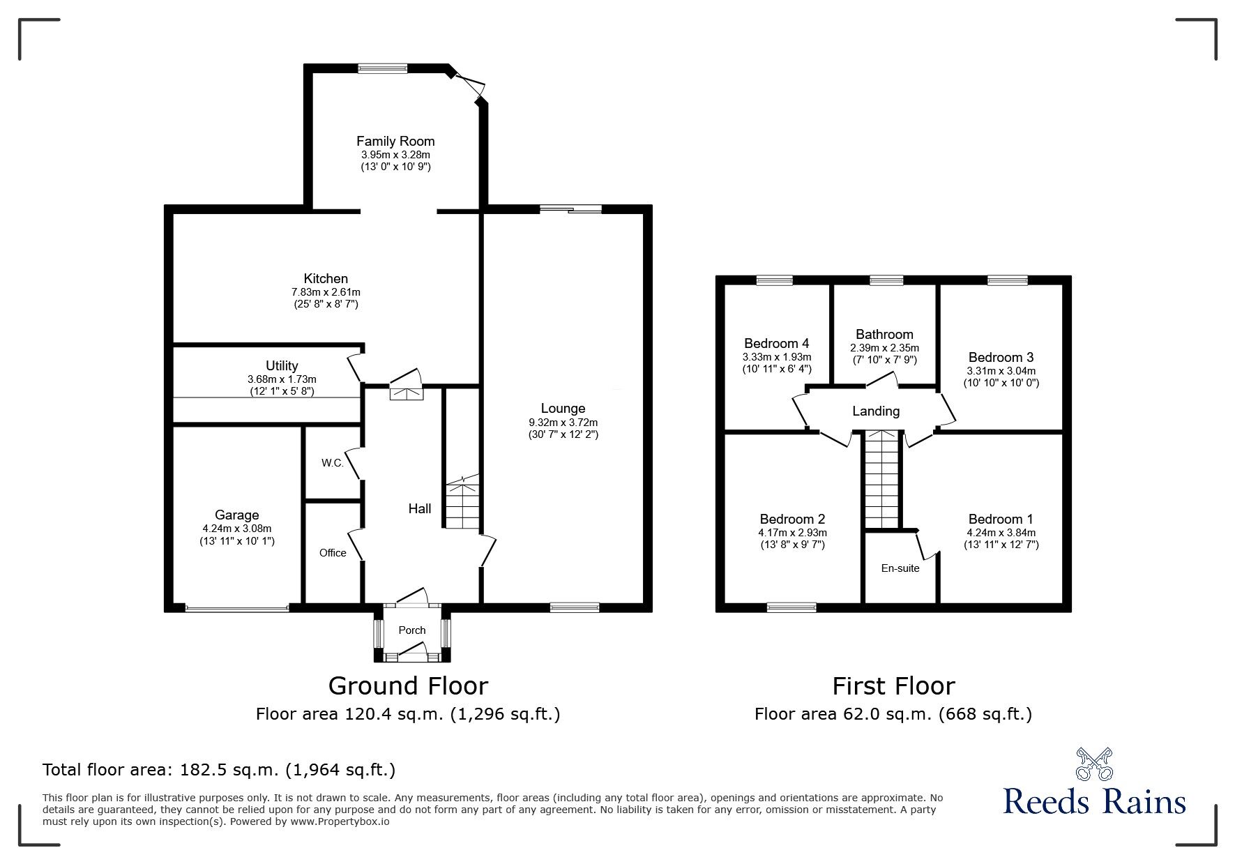 Floorplan of 4 bedroom Detached House for sale, Madeira Close, Newcastle upon Tyne, Tyne and Wear, NE5