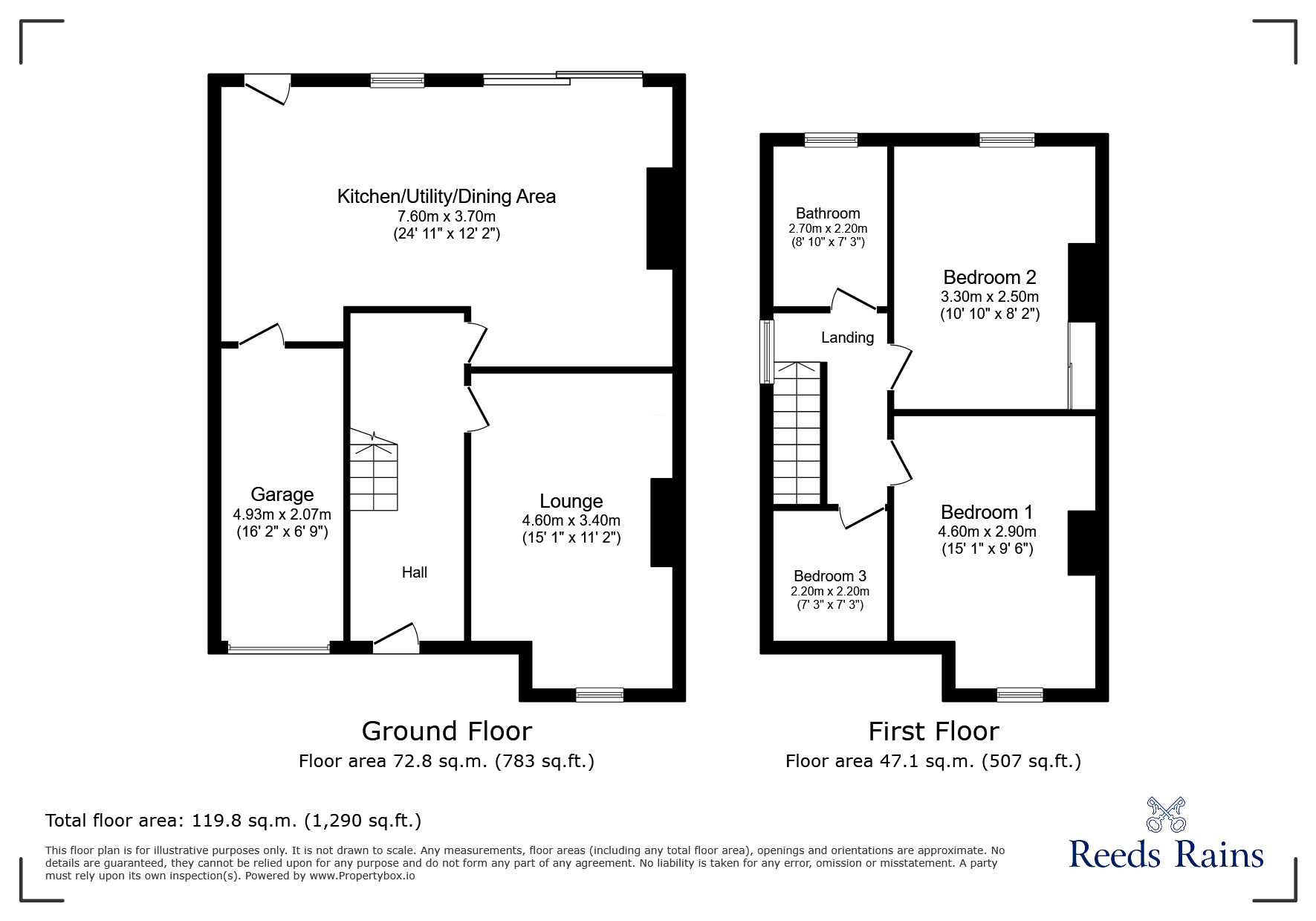 Floorplan of 3 bedroom Semi Detached House for sale, Ewbank Avenue, Newcastle upon Tyne, Tyne and Wear, NE4
