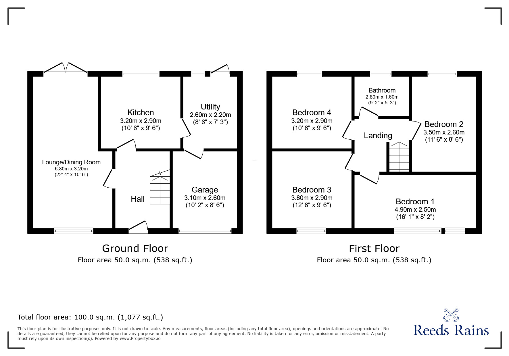 Floorplan of 4 bedroom Semi Detached House for sale, Dundee Close, Newcastle upon Tyne, Tyne and Wear, NE5