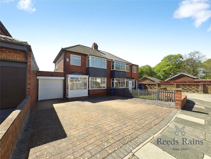 Main image of 3 bedroom Semi Detached House for sale, Carlton Gardens, Newcastle upon Tyne, Tyne and Wear, NE15