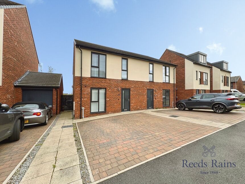 Main image of 3 bedroom Semi Detached House for sale, Doddington Drive, Cramlington, Northumberland, NE23