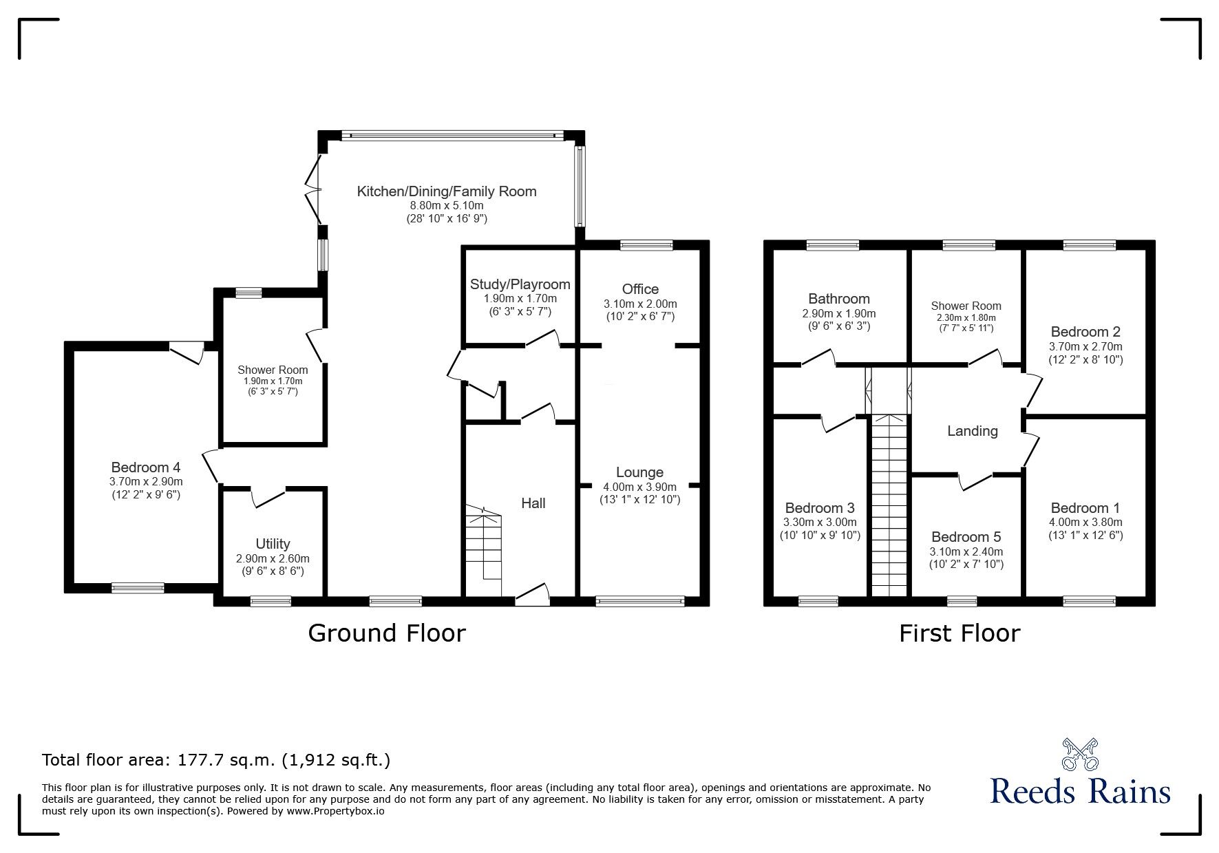 Floorplan of 5 bedroom Semi Detached House for sale, Chapel House Road, Newcastle upon Tyne, Tyne and Wear, NE5
