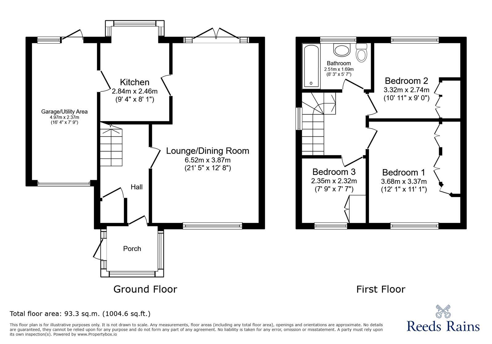 Floorplan of 3 bedroom Detached House for sale, Eden Close, Newcastle upon Tyne, Tyne and Wear, 4