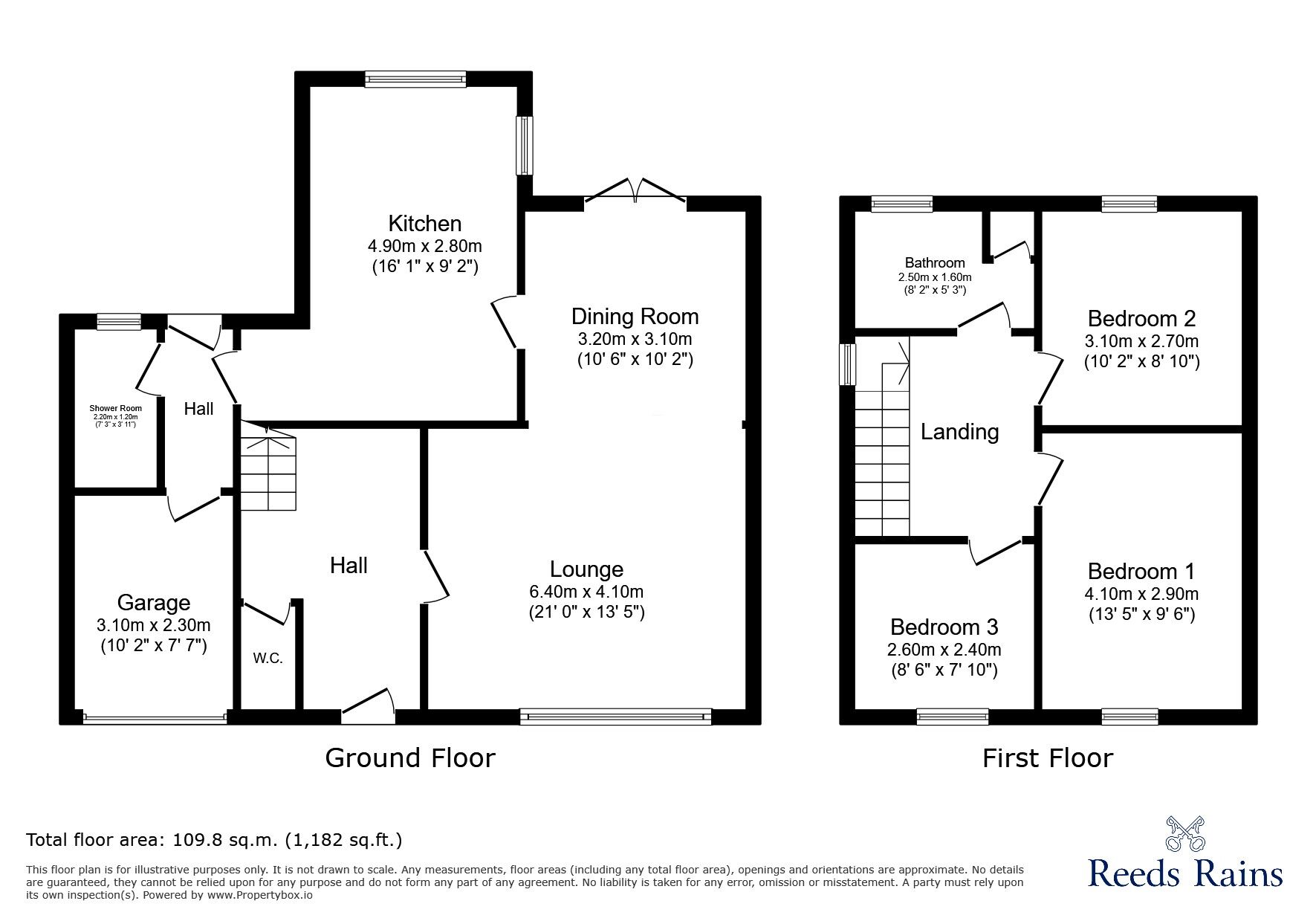 Floorplan of 3 bedroom Semi Detached House for sale, Hillhead Parkway, Newcastle upon Tyne, Tyne and Wear, NE5