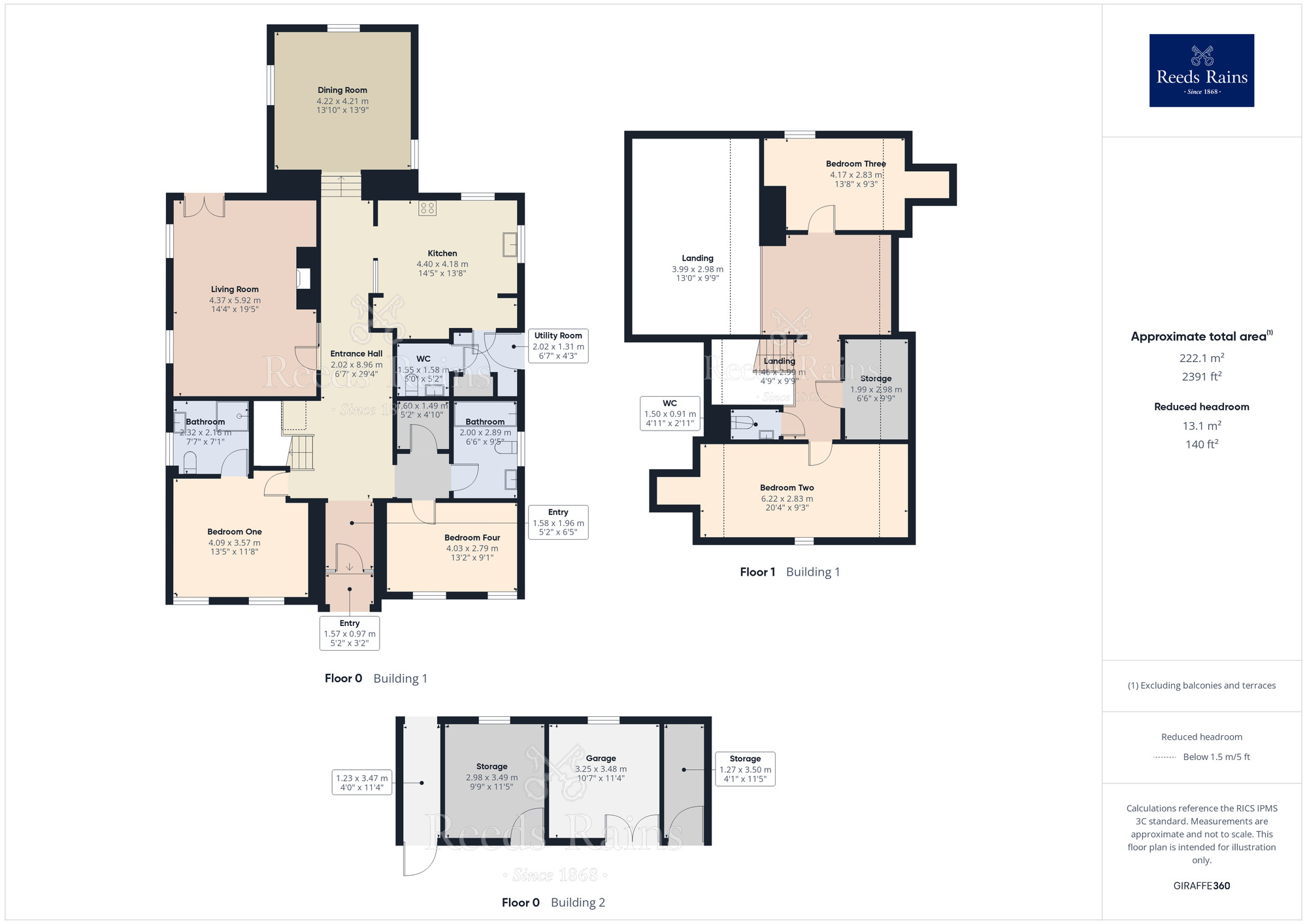 Floorplan of 4 bedroom Detached House for sale, Gowans Lane, Brindle, Lancashire, PR6