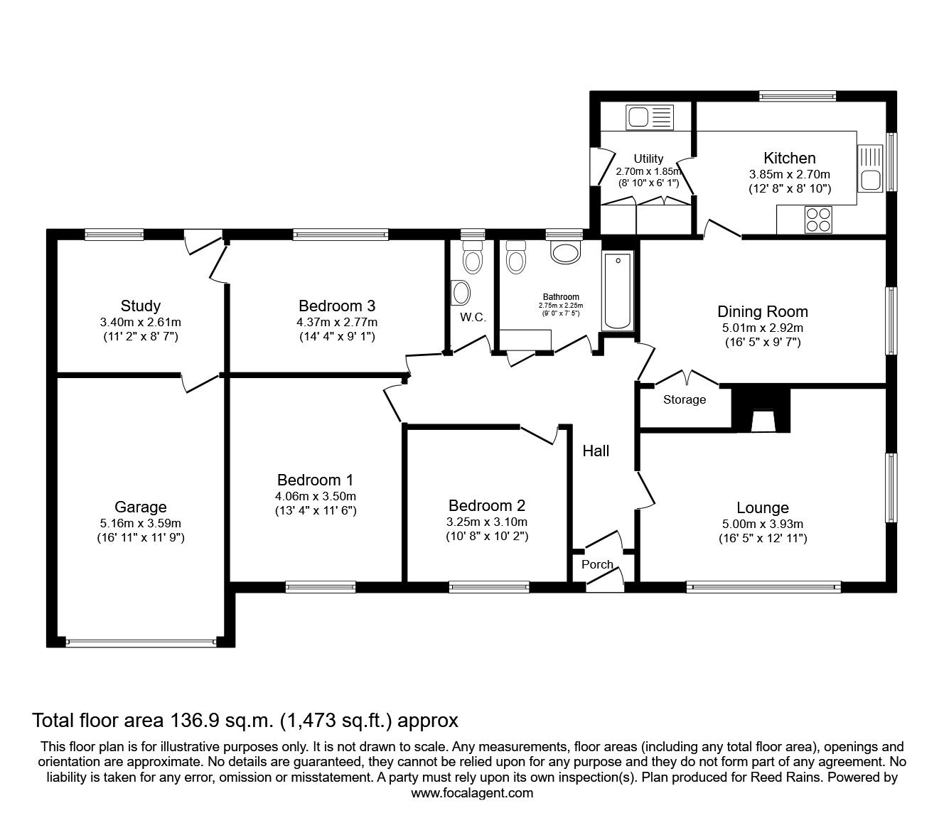 3 bedroom Detached Bungalow for sale, Sharratts Path, Charnock Richard