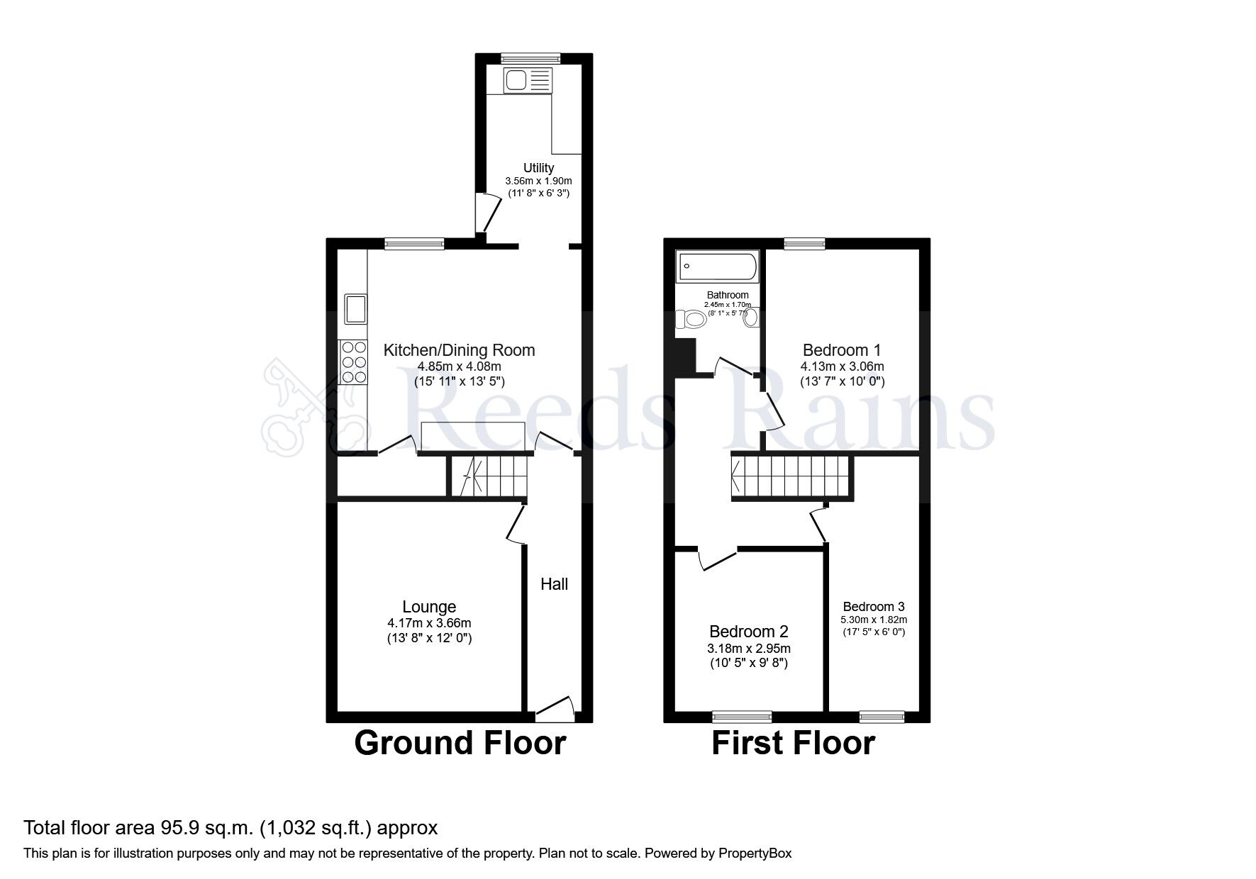 3 bedroom Mid Terrace House for sale, Bury Lane, Withnell, PR6 £190,000