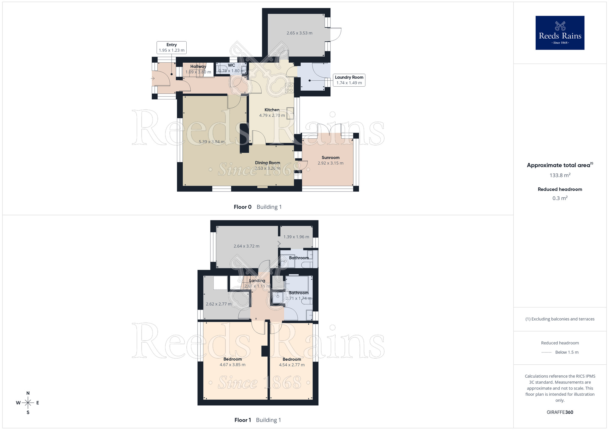 Floorplan of 4 bedroom Detached House to rent, Preston Road, Chorley, Lancashire, PR6