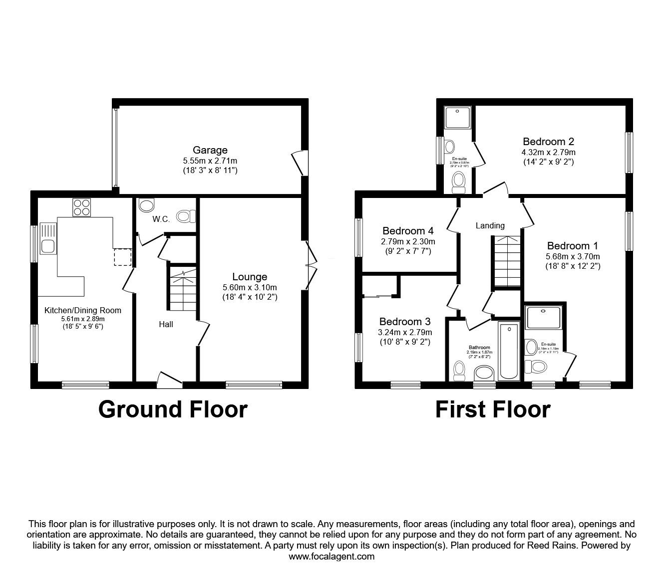 Floorplan of 4 bedroom Detached House for sale, Brookwood Way, Buckshaw Village, Chorley, PR7