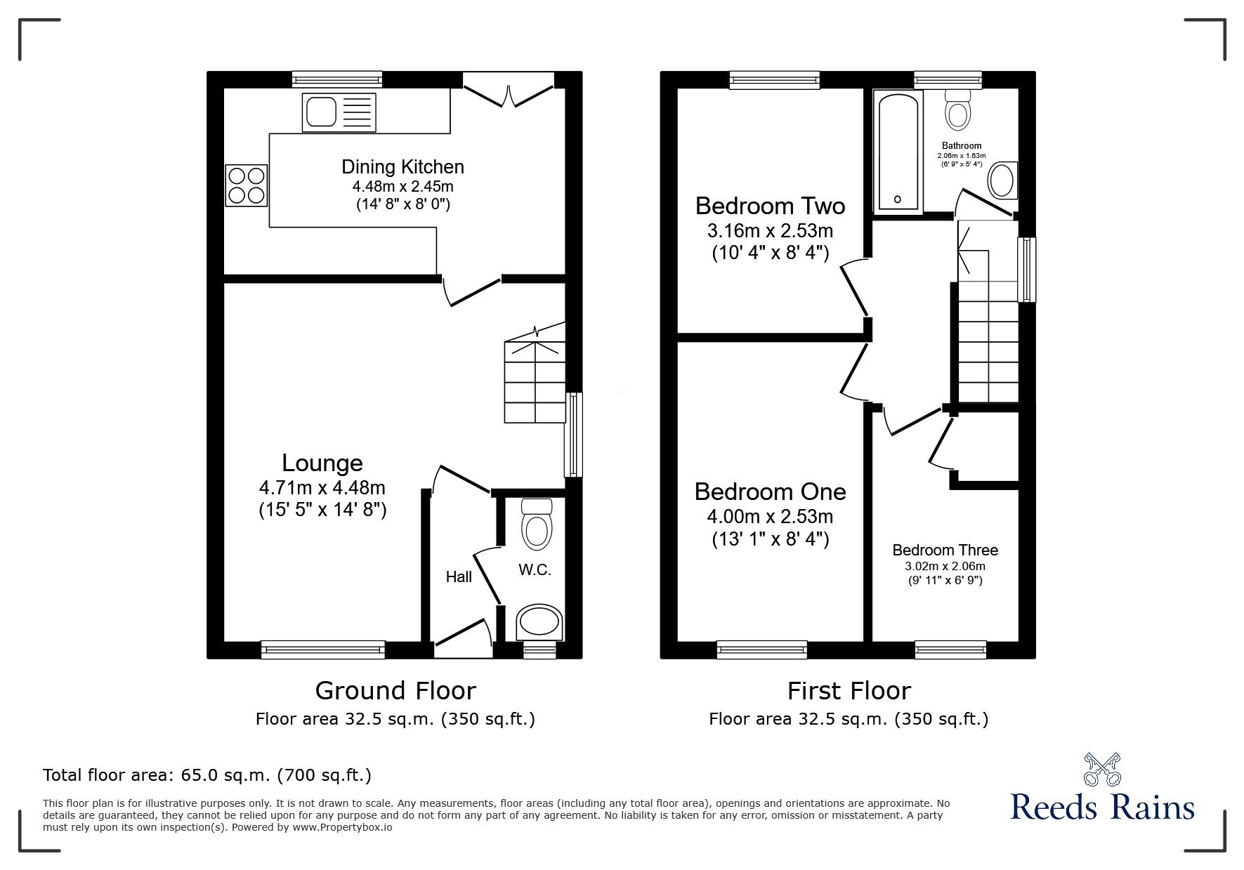 Floorplan of 3 bedroom Semi Detached House for sale, Sunningdale Drive, Buckshaw Village, Lancashire, PR7