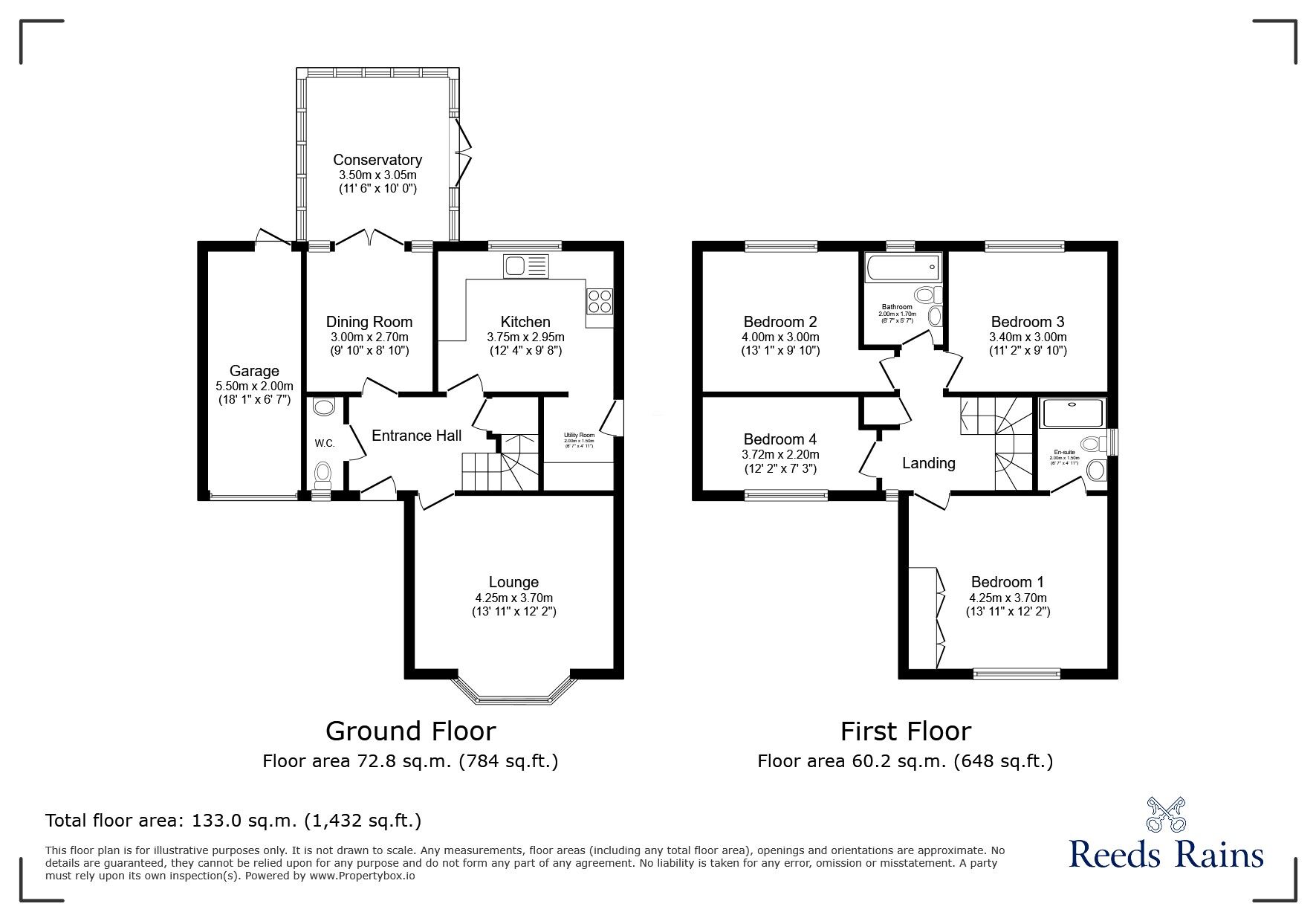 Floorplan of 4 bedroom Detached House for sale, Knowles Wood Drive, Chorley, Lancashire, PR7