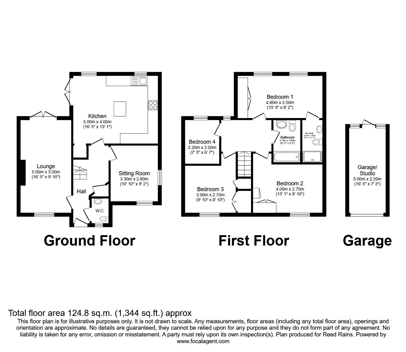 Floorplan of 4 bedroom Detached House for sale, Mayflower Crescent, Buckshaw Village, Lancashire, PR7