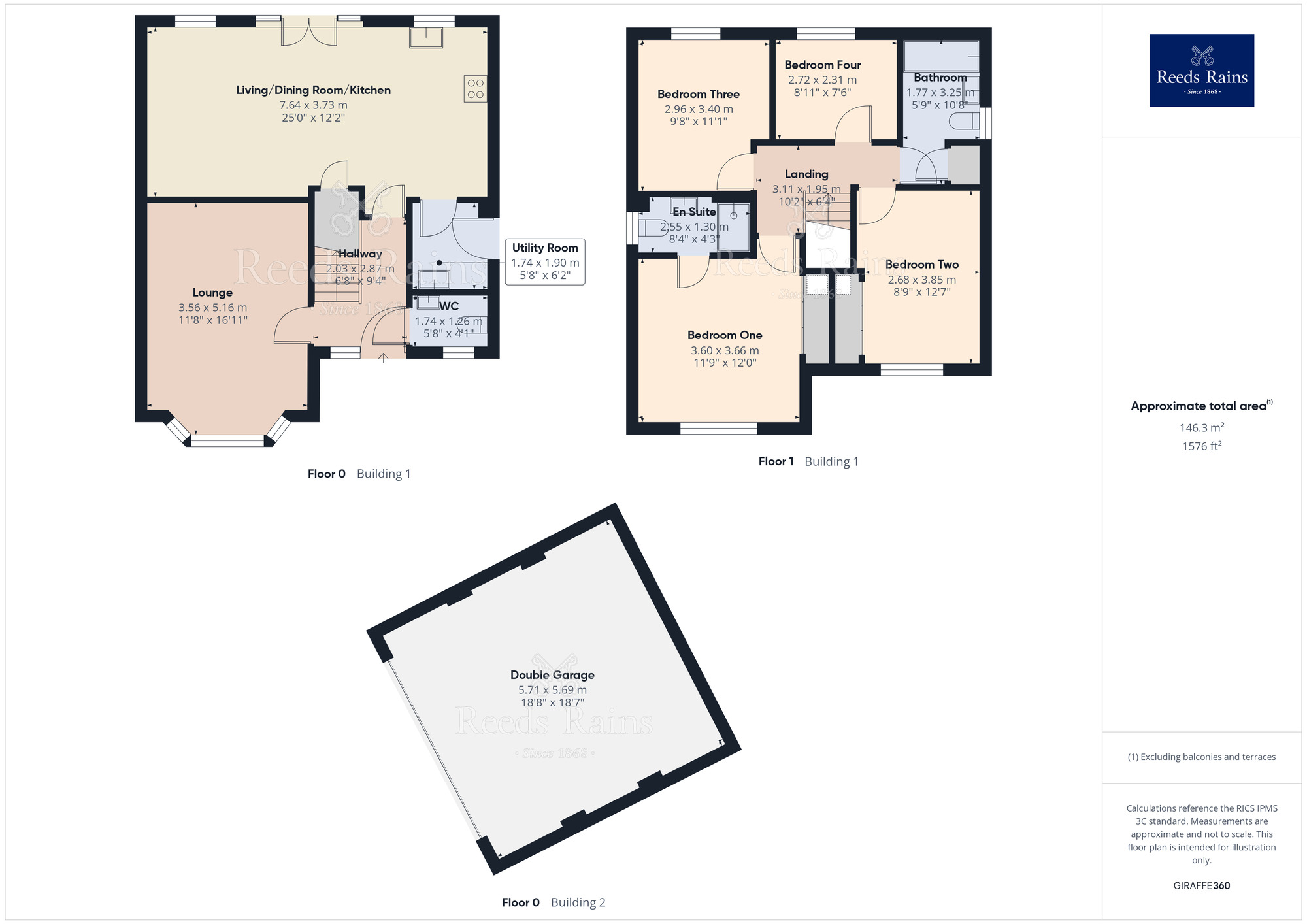 Floorplan of 4 bedroom Detached House for sale, Main Street, Buckshaw Village, Lancashire, PR7