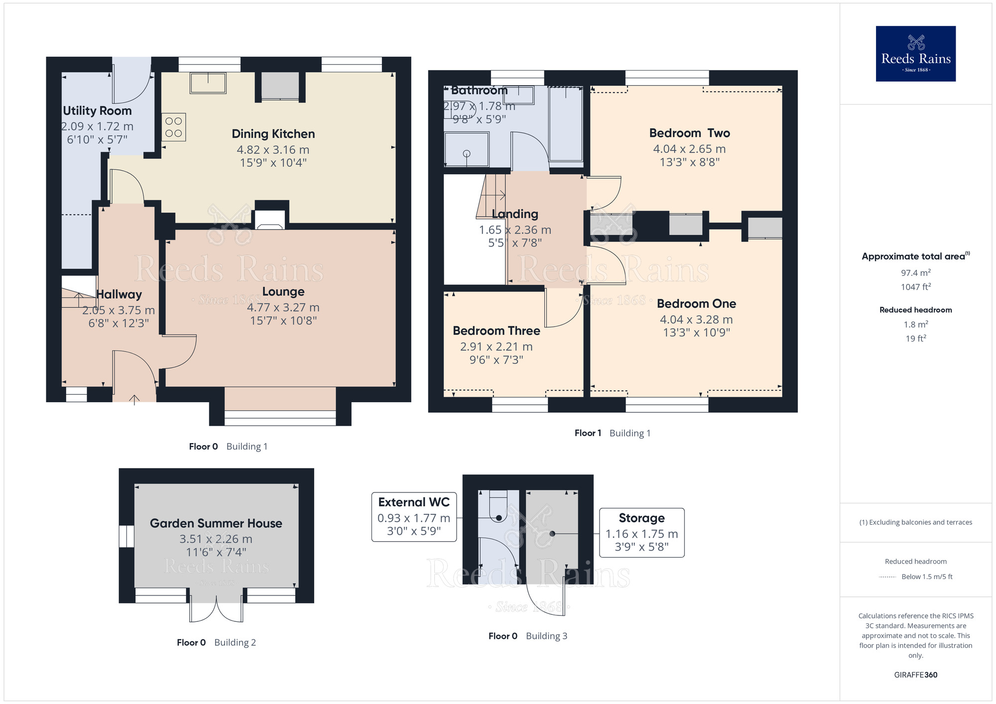 Floorplan of 3 bedroom Semi Detached House for sale, Brown Street, Chorley, Lancashire, PR6
