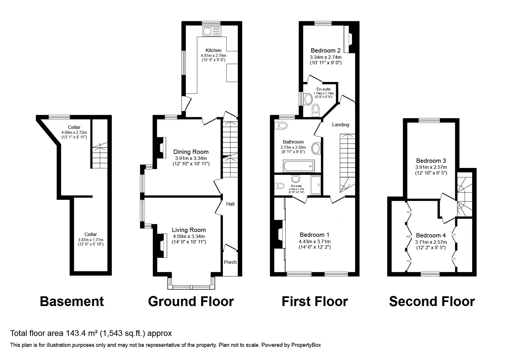 4 bedroom End Terrace House for sale, Foljambe Road, Chesterfield, S40