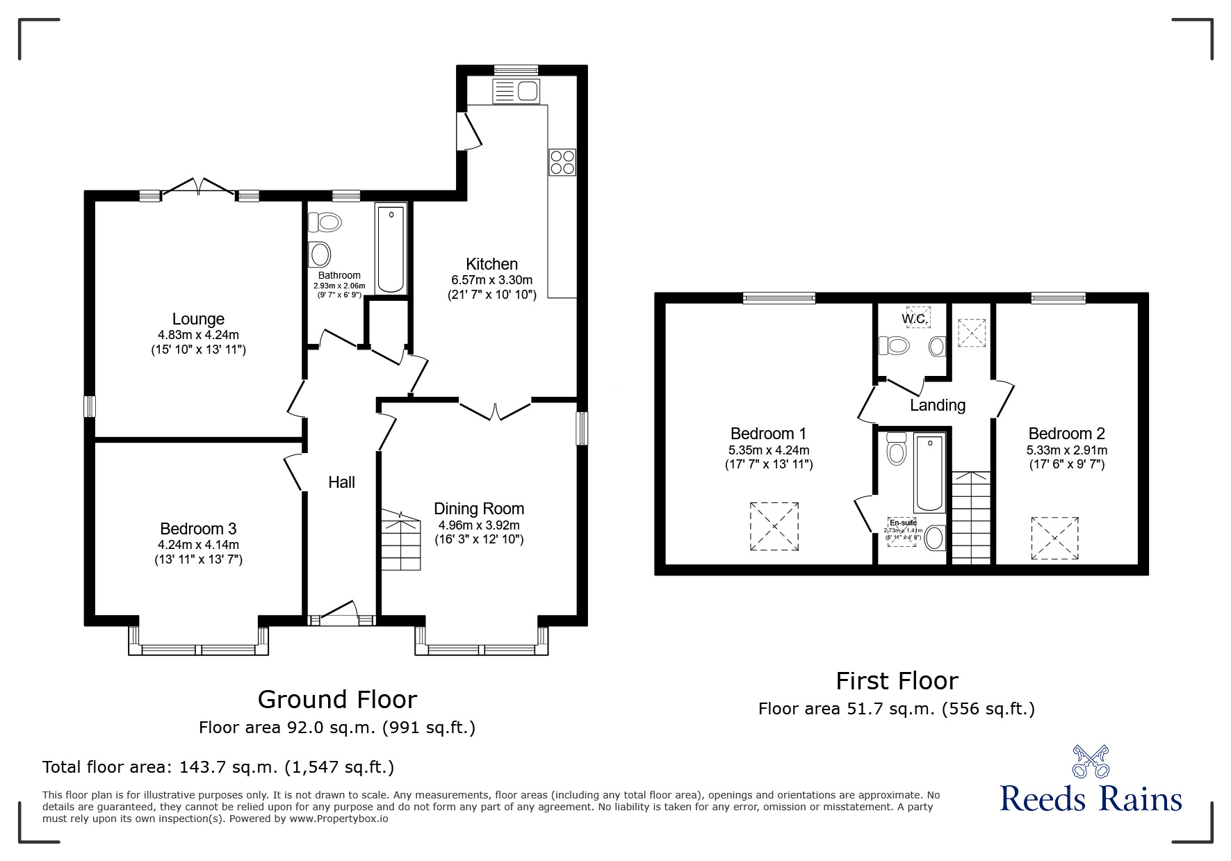 Floorplan of 3 bedroom Detached Bungalow for sale, Balmoak Lane, Chesterfield, Derbyshire, S41