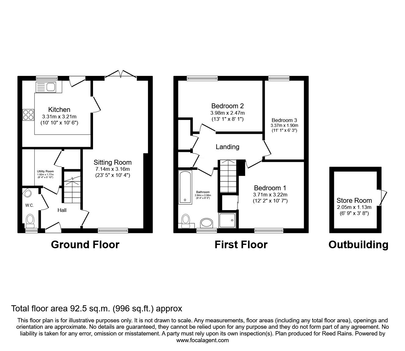 3 bedroom Mid Terrace House for sale, Harehill Road, Chesterfield, S40