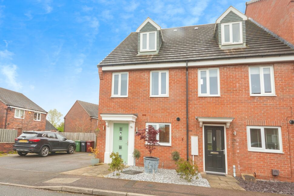 Main image of 3 bedroom End Terrace House for sale, Hetton Drive, Clay Cross, Derbyshire, S45