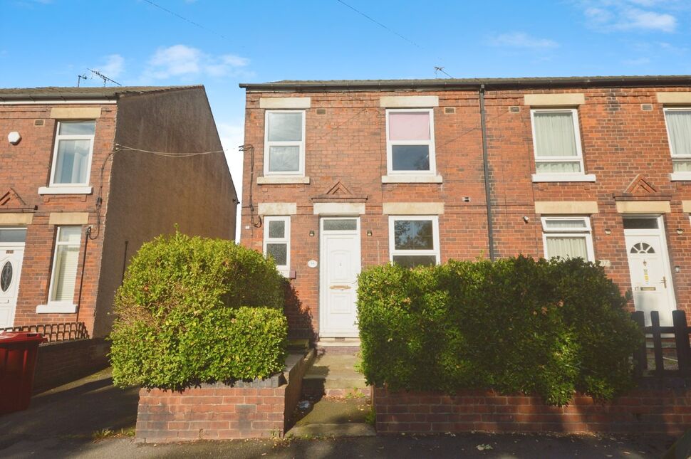 Main image of 3 bedroom End Terrace House for sale, Devonshire Terrace, Holmewood, Derbyshire, S42