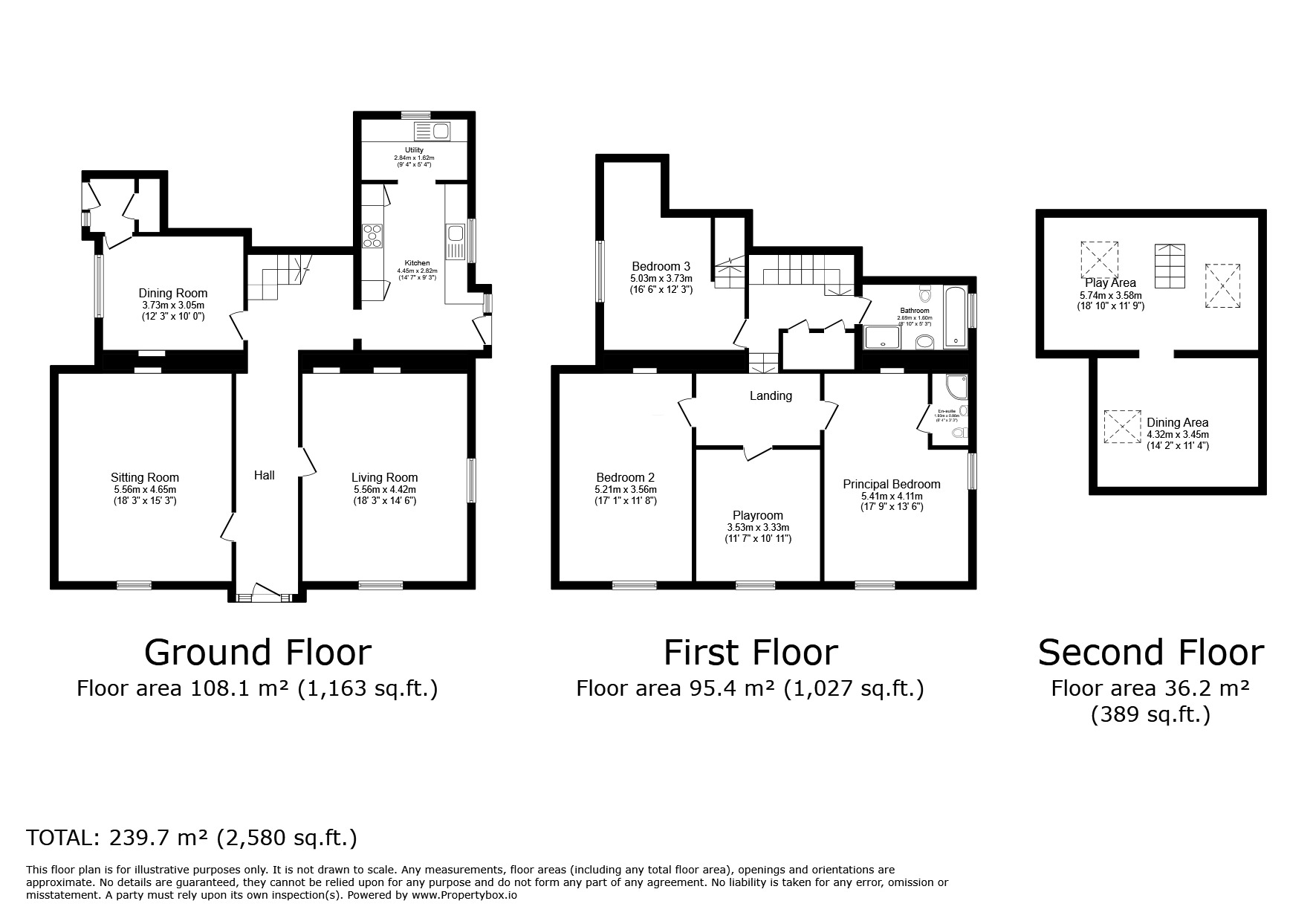 Floorplan of 7 bedroom Detached House for sale, Manor Lane, Hawarden, Flintshire, CH5