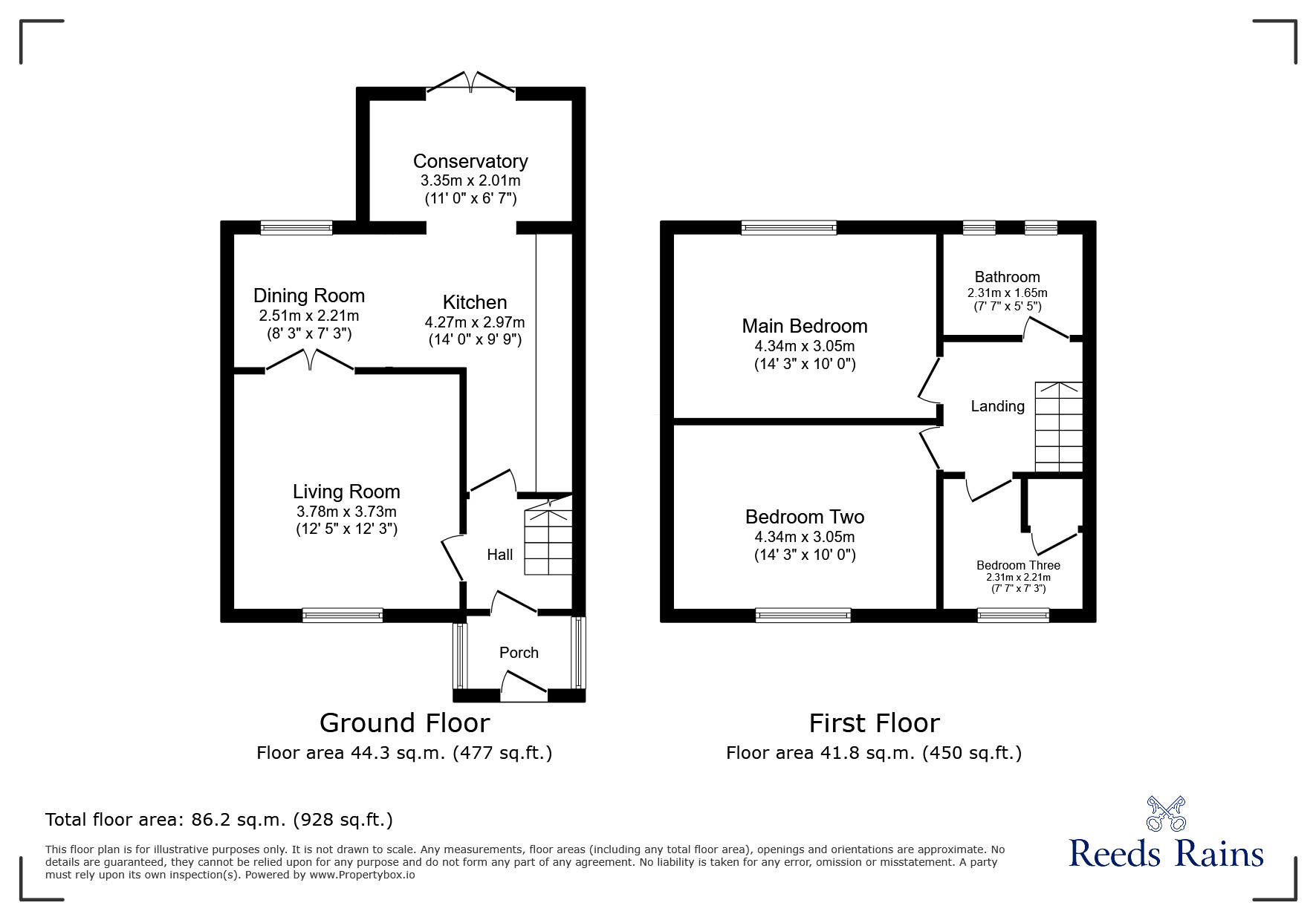 Floorplan of 3 bedroom Mid Terrace House for sale, Furne Road, Chester, Cheshire West And Chester, CH1