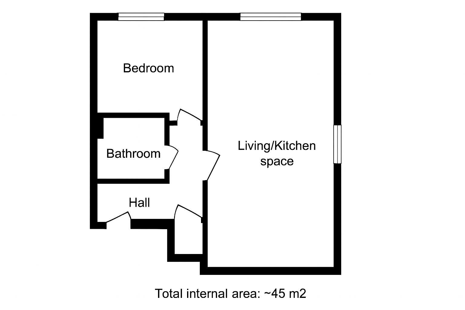 Floorplan of 1 bedroom  Flat to rent, Saddlery Way, Chester, CH1