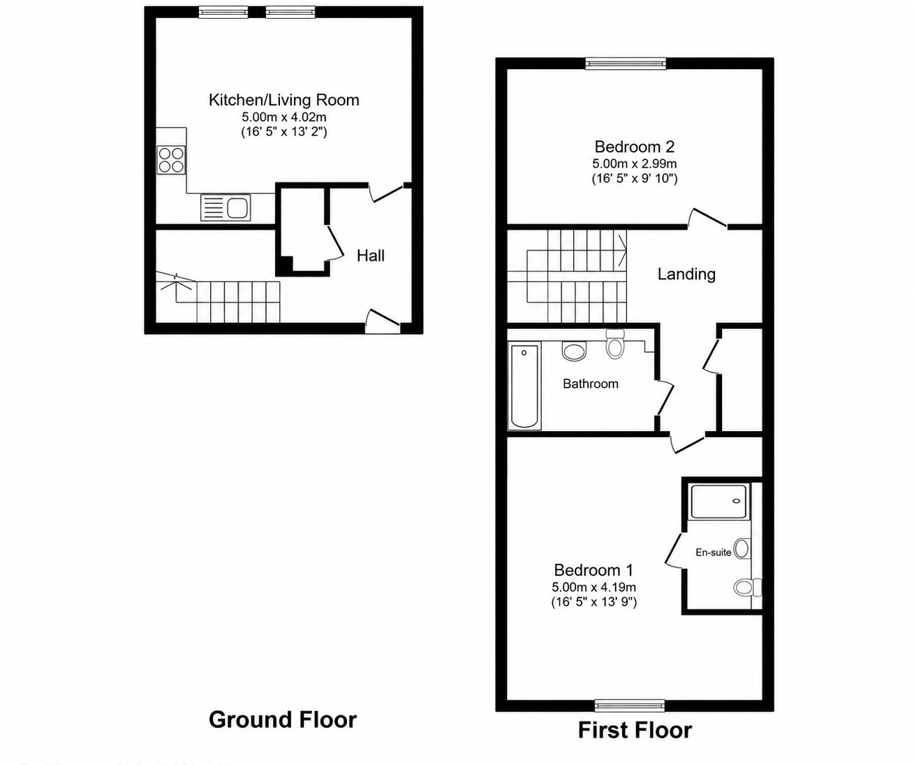 Floorplan of 2 bedroom Flat for sale, Maltby, Robinson Way, Chester, CH1