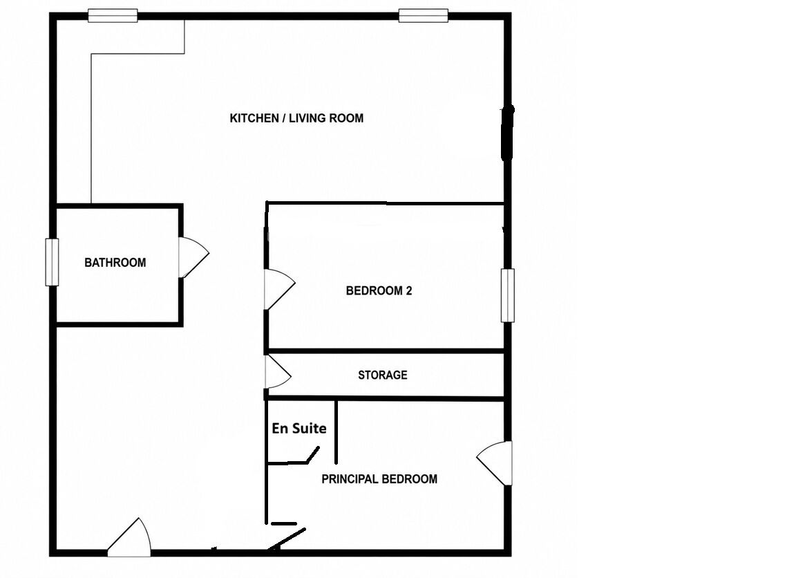 Floorplan of 2 bedroom Flat for sale, Senate Place, Cheshire, CH4